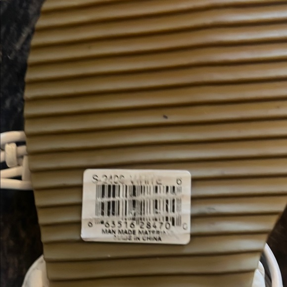 Michael Kors White Braided Sandals - Picture 5 of 5